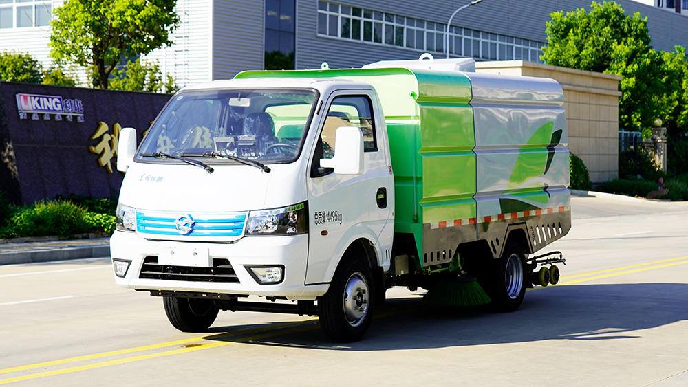 东风华神纯电动洗扫车