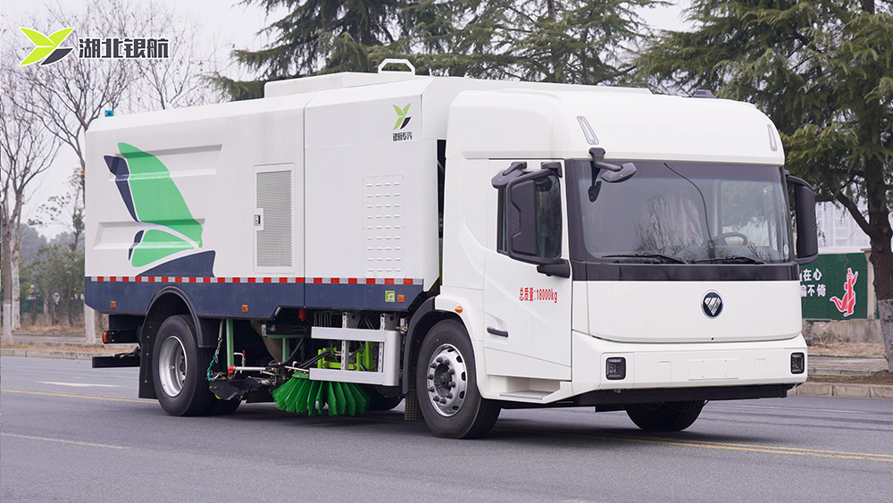 福田纯电动洗扫车
