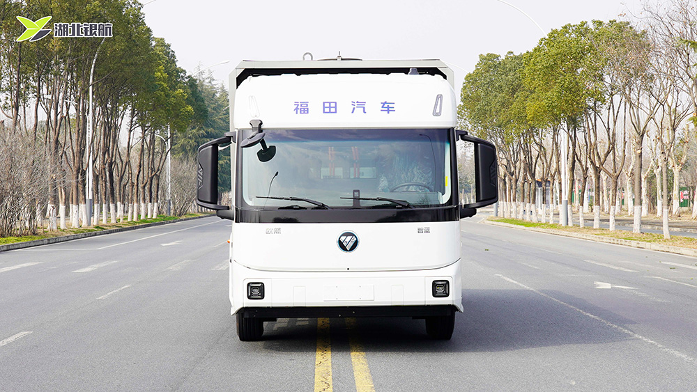 福田欧航智蓝纯电动洗扫车